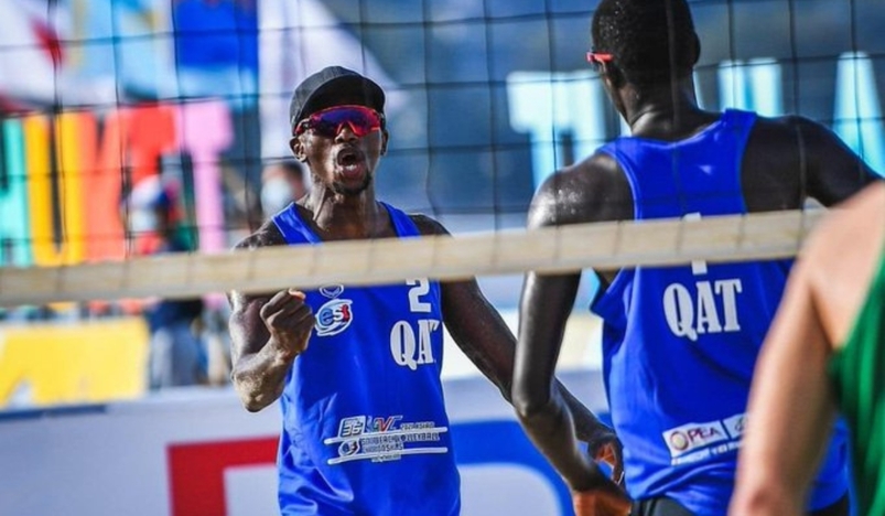 Qatar Beats China in 2022 Asian Senior Mens Beach Volleyball Championship